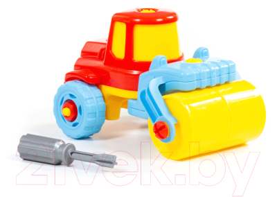 Конструктор Полесье Дорожный каток / 77776