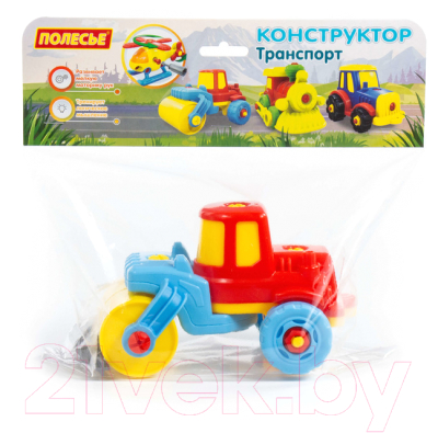 Конструктор Полесье Дорожный каток / 77776