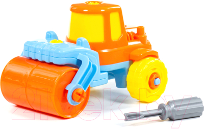 Конструктор Полесье Дорожный каток / 77776