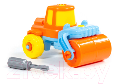 Конструктор Полесье Дорожный каток / 77776