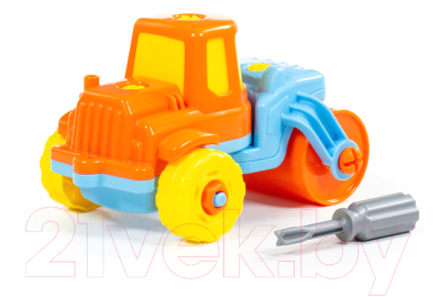 Конструктор Полесье Дорожный каток / 77776