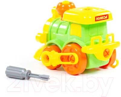 Конструктор Полесье Паровозик / 77134