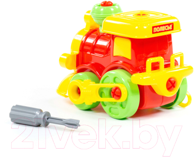 Конструктор Полесье Паровозик / 77134