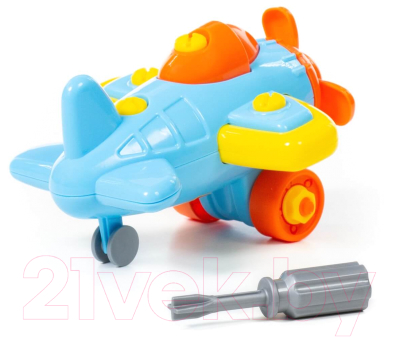 Конструктор Полесье Самолет / 77110