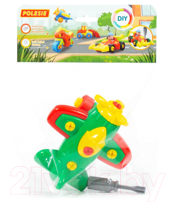 Конструктор Полесье Самолет / 77110