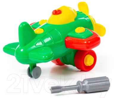 Конструктор Полесье Самолет / 77110