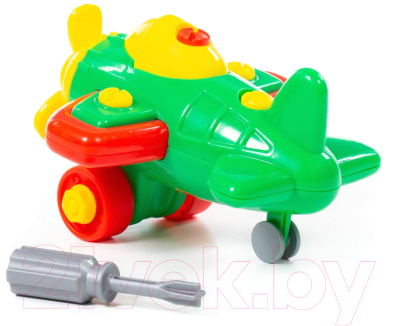 Конструктор Полесье Самолет / 77110