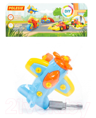 Конструктор Полесье Самолет / 77110