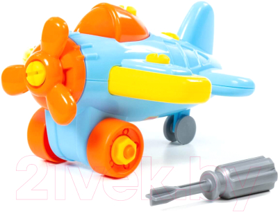 Конструктор Полесье Самолет / 77110