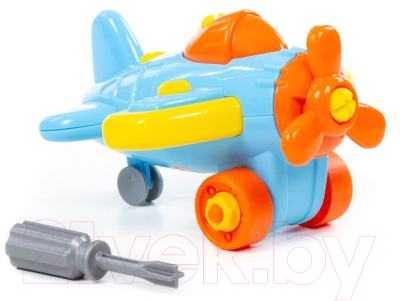 Конструктор Полесье Самолет / 77110