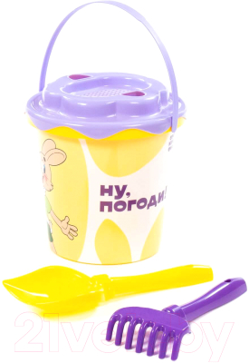 Набор игрушек для песочницы Полесье Ну, погоди! №6 / 83265 - фото