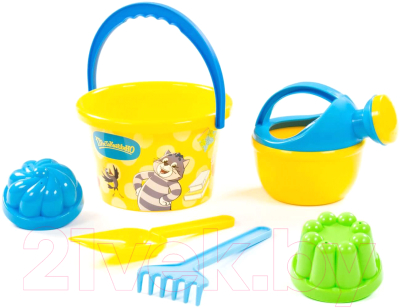 Набор игрушек для песочницы Полесье Простоквашино №4 / 83302 - фото