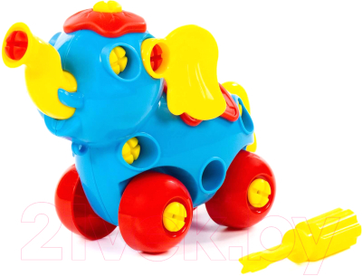 Конструктор Полесье Слоник / 84453