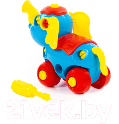 Конструктор Полесье Слоник / 84453