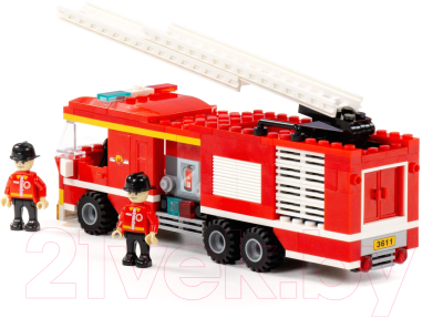 Конструктор Полесье Классик. Пожарная служба-3 / 81865
