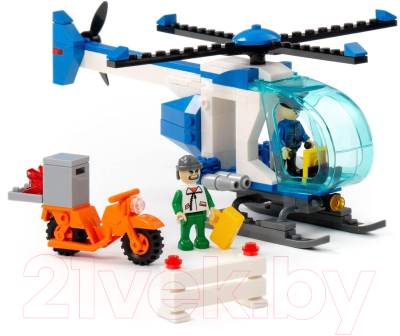 Конструктор Полесье Классик. Город. Полиция-2 / 81964