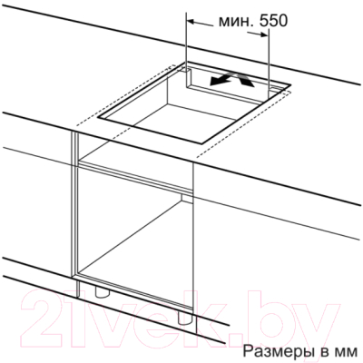 Индукционная варочная панель Bosch PIE611FC5R