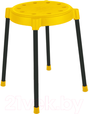 Табурет Sheffilton SHT-S36 / 883096 (желтый/черный) - фото