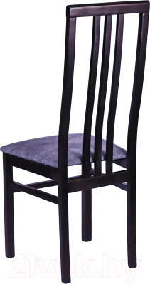 Стул Ельская мебельная фабрика МДК-82 / 15С 357 (венге/кашемир серый)