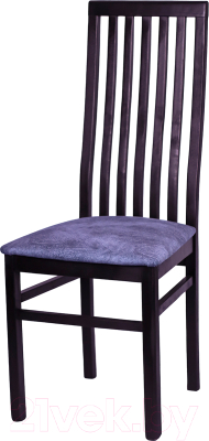 Стул Ельская мебельная фабрика МДК-82.1 / 15C 510 (венге/кашемир серый) - фото