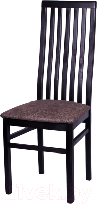 Стул Ельская мебельная фабрика МДК-82.1 / 15C 510 (венге/кашемир коричневый) - фото