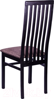 Стул Ельская мебельная фабрика МДК-82.1 / 15C 510 (венге/кашемир коричневый)