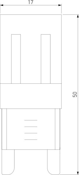 Лампа Elektrostandard G9 LED 7W 220V 3300K BLG901