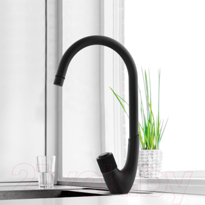 Смеситель Rubineta Swan-33(BK) / SW0068