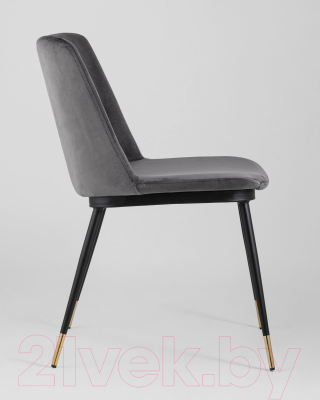 Стул Stool Group Мелисса / FDC8028 DARK GREY FUT-81 (велюр темно-серый)