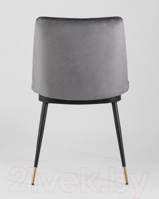 Стул Stool Group Мелисса / FDC8028 DARK GREY FUT-81 (велюр темно-серый)
