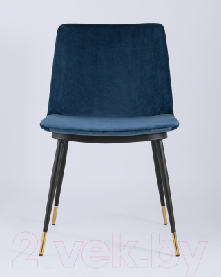 Стул Stool Group Мелисса / FDC8028 BLUE FUT-40 (велюр синий)