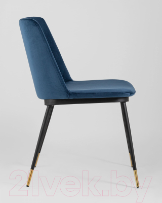 Стул Stool Group Мелисса / FDC8028 BLUE FUT-40 (велюр синий)
