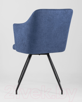 Стул Stool Group Слинг / DC-99005 RH309-16 (вращающийся, синий шенилл)