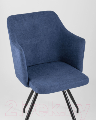 Стул Stool Group Слинг / DC-99005 RH309-16 (вращающийся, синий шенилл)