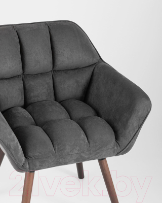 Стул Stool Group Брайан / HY-54 (замша темно-серый)