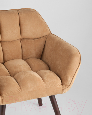 Стул Stool Group Брайан / HY-49 (замша бежевый)