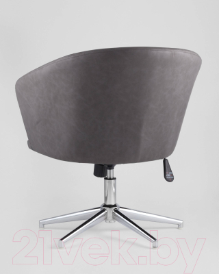 Кресло офисное Stool Group Харис / HARRIS 15 (регулируемое/ПУ, серый)