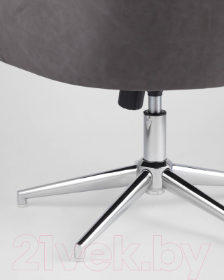 Кресло офисное Stool Group Харис / HARRIS 15 (регулируемое/ПУ, серый)
