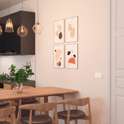 Рамка для выключателей и розеток Werkel W0022401 / a052515