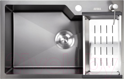 Мойка кухонная Avina HM6548-S PVD - фото