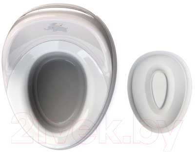 Детский горшок Kidwick Гранд / KW050402 (серый/белый)