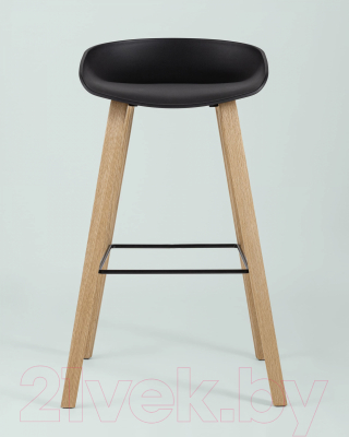 Стул барный Stool Group Libra / 8319 (черный/деревянные ножки)