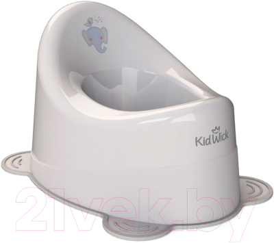 Детский горшок Kidwick Улитка / KW040401 (серый/темно-серый) - фото