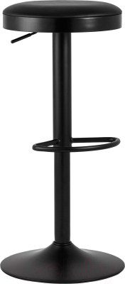 Табурет барный Stool Group Бри / BRUNY BLACK (черный/черная ножка) - фото