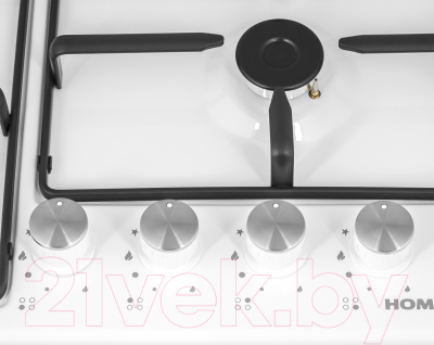 Газовая варочная панель HOMSair HGE643GWH