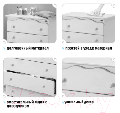 Комод пеленальный Nuovita Affetto