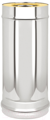 Труба дымохода Везувий 0.8мм д.180х250 L-1м - фото