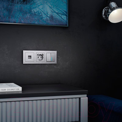 Рамка для выключателей и розеток Werkel W0032406 / a052520