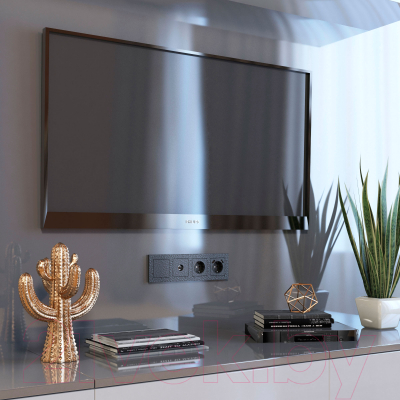 Рамка для выключателей и розеток Werkel W0042408 / a052527