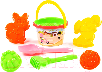 Набор игрушек для песочницы Полесье №213 / 0634 - фото